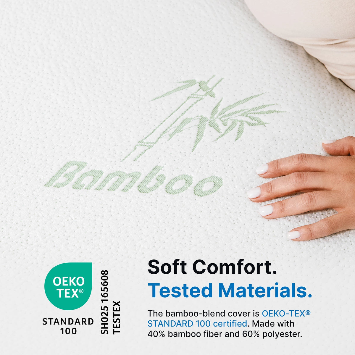 Premium+ Mattress Topper For Back Pain & Cooling, 3 Inch Gel Memory Foam